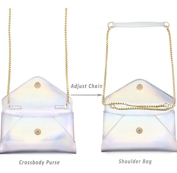 SOLD (Women) Evening Clutch Purse/Shiny Small Shoulder Handbag/Prom, Wedding, Party