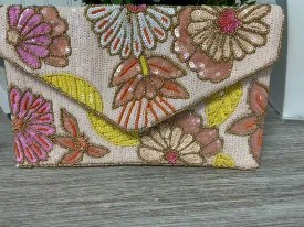 Summertime Beaded Clutch