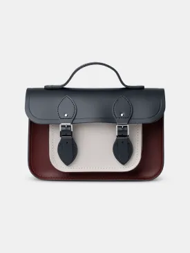 The 11 Inch Batchel - Clay, Oxblood & Navy