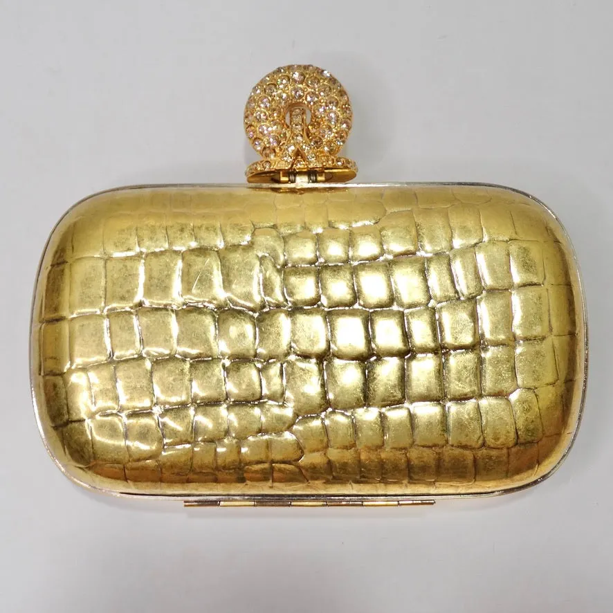 Tom Ford for Yves Saint Laurent Gold Clutch
