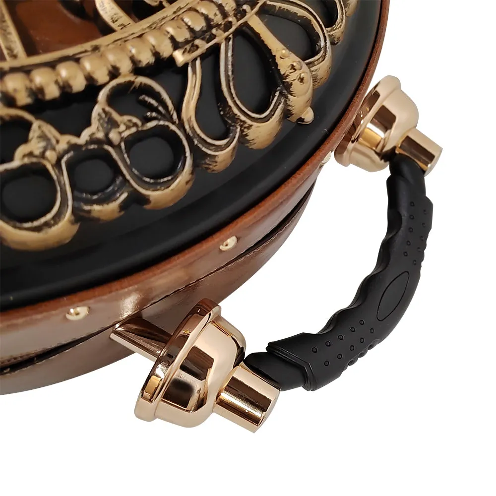 vegan Leather Clock Satchel