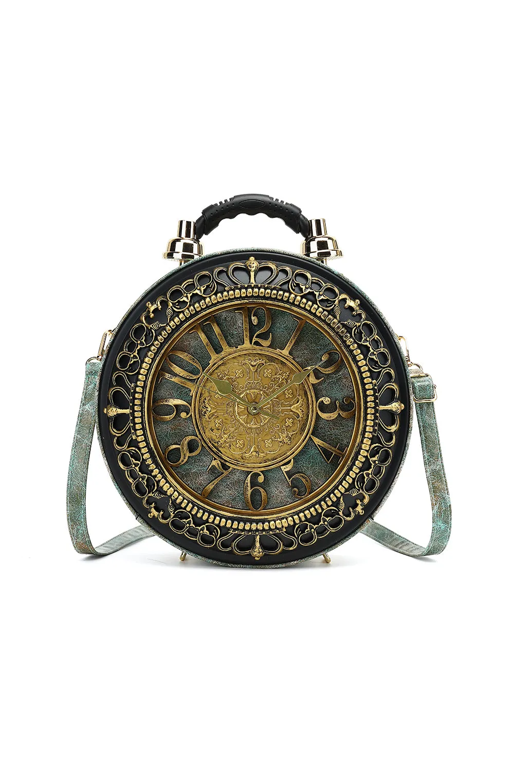 vegan Leather Clock Satchel