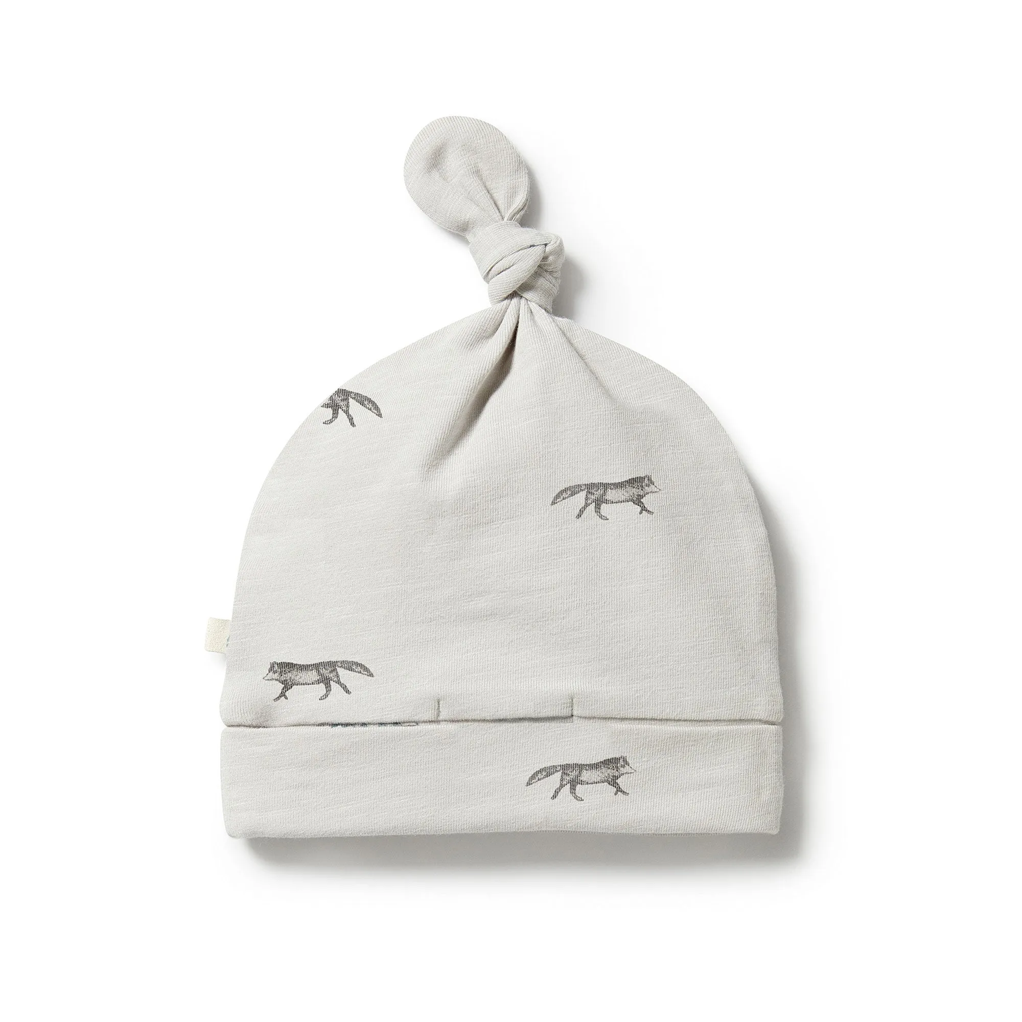 Wilson and Frenchy Organic Knot Hat - Mr Wolf