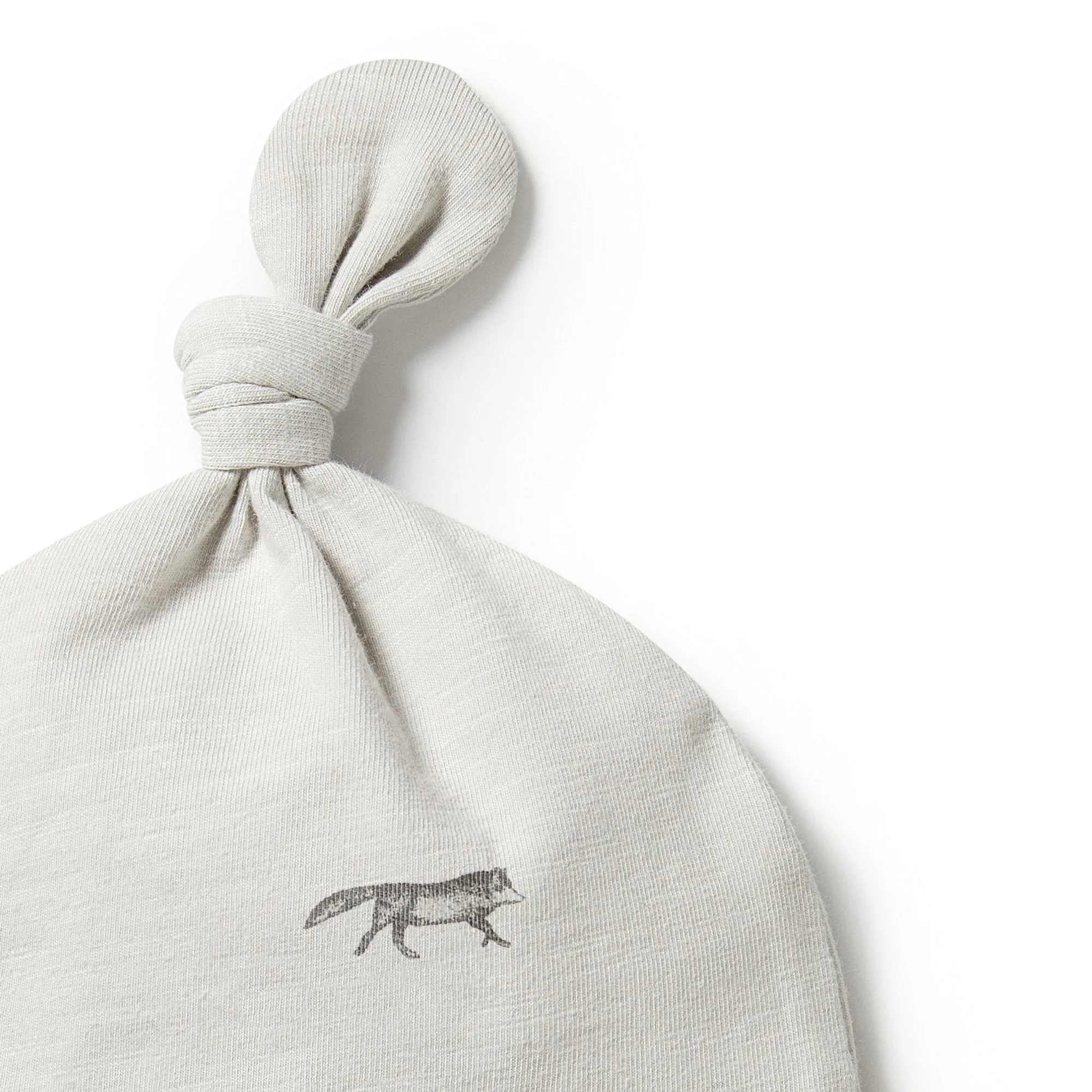 Wilson and Frenchy Organic Knot Hat - Mr Wolf