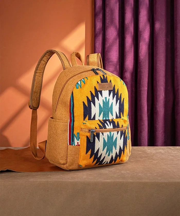 Wrangler Aztec Navajo Print Concealed Carry Backpack