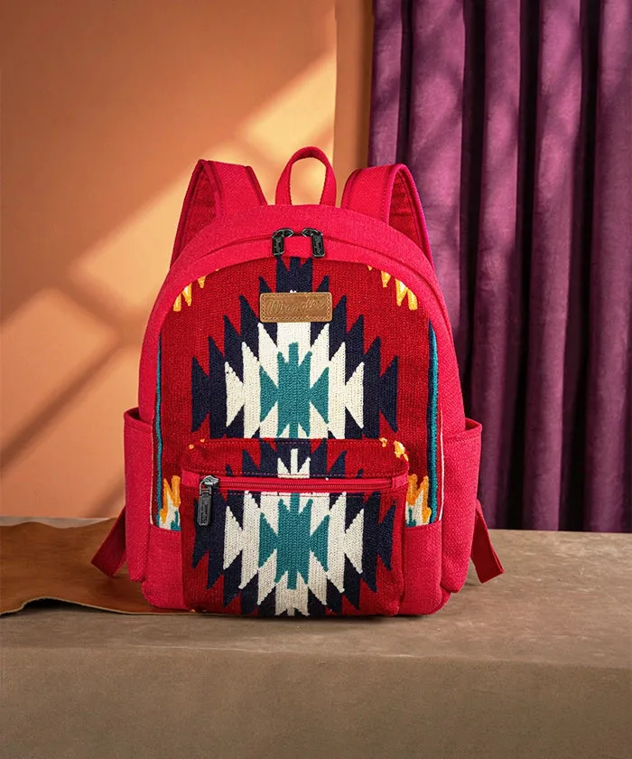 Wrangler Aztec Navajo Print Concealed Carry Backpack