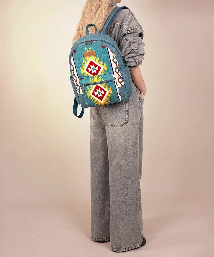 Wrangler Aztec Navajo Print Concealed Carry Backpack